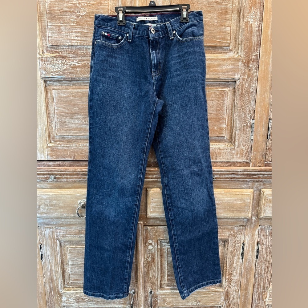 Tommy Hilfiger Vintage 2000’s Deep Blue Boyfriend Jeans Size 4 Preppy Steetwear